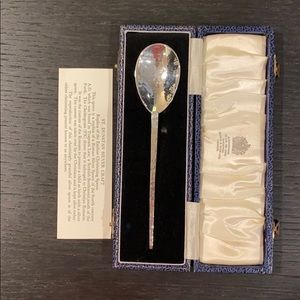 At. Dunstan Silver Craft Replica Spoon
